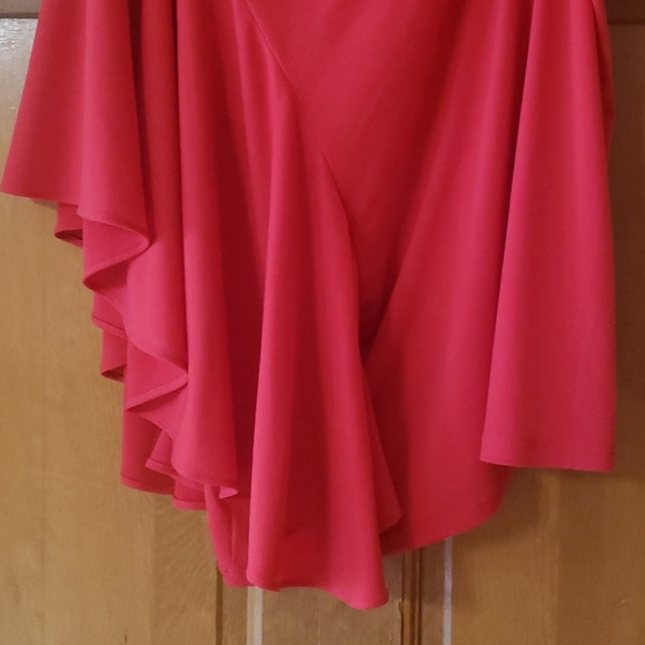 Chicos Size 0P Coral Blouse One Strap EUC Women's - Picture 5 of 5